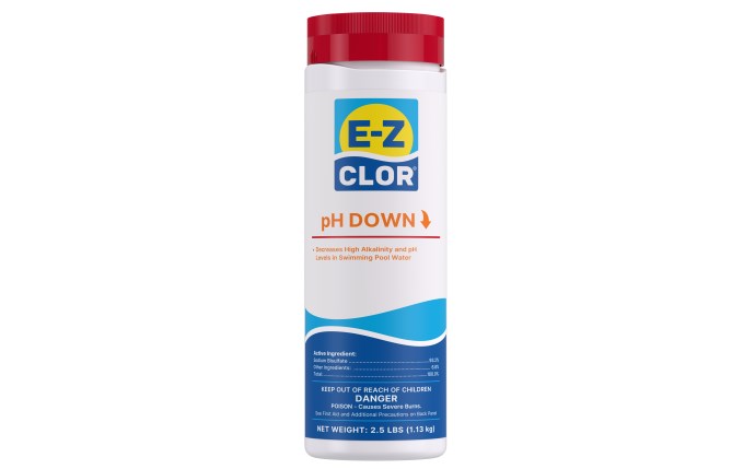 E-Z Clor 2.5 lb pH Down Jar