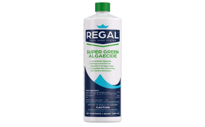 1 qt Super Green Algaecide Bottle