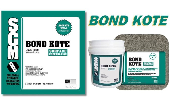 SGM 5 gal Bond Kote™ Surface Preparation Liquid Resin Part-A